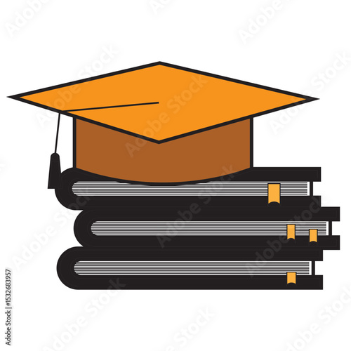 graduation color icon