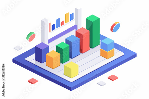 Underground Cable Repair by Utility Workers – Isometric Illustration