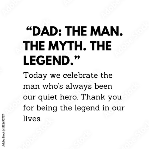 This is a tribute to the quiet hero whose presence is larger than life.


