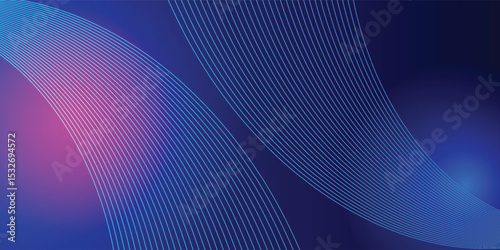 Fototapeta Naklejka Na Ścianę i Meble -  Premium Abstract dark blue abstract background Vector Ilustration
