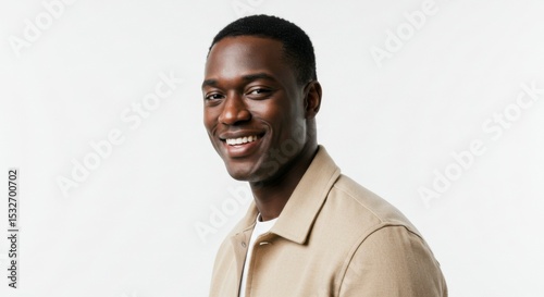 Man smiling portrait photo