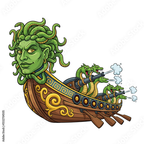 unique warship cartoon very cool