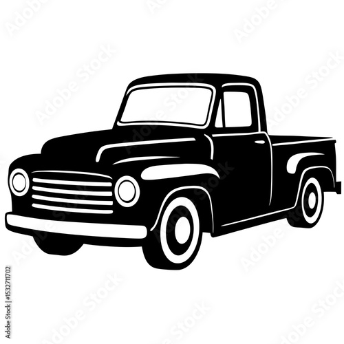 Vintage pickup truck
