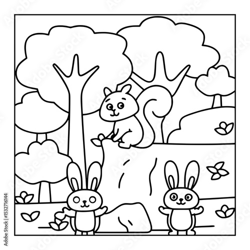 hand drawn vector illustration of a cartoon character