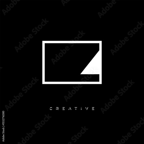 Free Download Z Negative Space Logo – Minimalist Black & White Monogram for Creative Branding, Fashion, Identity & Modern Logo Design	 - GFXLoad