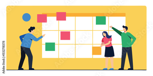 Team collaboration project planning calendar schedule management