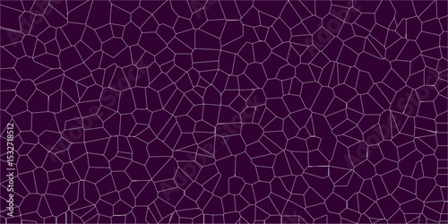 Top-down simulation of broken land surface patterns

