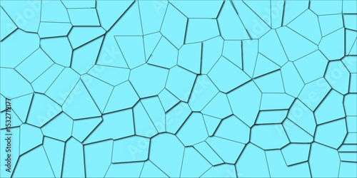 Visual study of surface breaking due to hidden force

