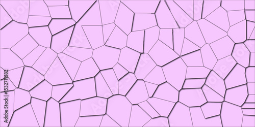 Ground surface simulation with tension-based splits

