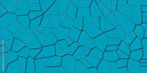 Ground surface simulation with tension-based splits

