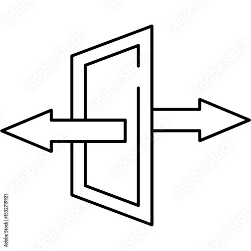 Air Path Icon