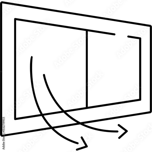 Exhaust Flow Icon