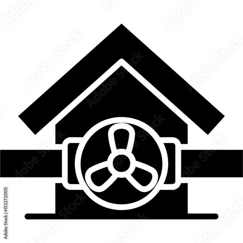 Hvac Flow Icon