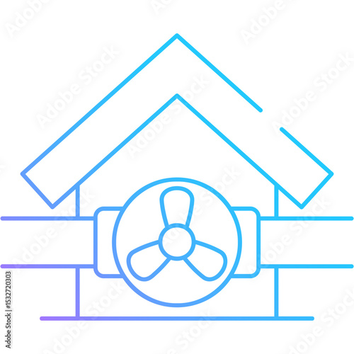 Hvac Flow Icon