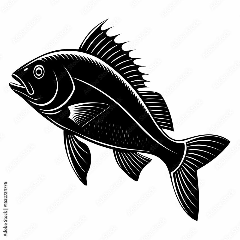 Fototapeta premium fish vector illustration