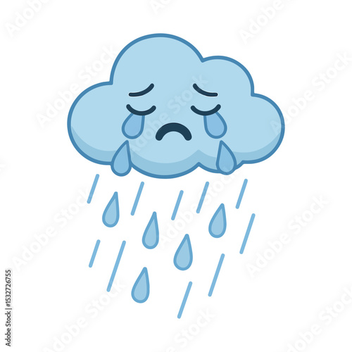 Sad Rainy Cloud