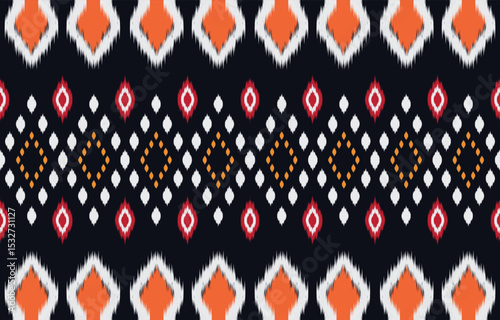 Ikat Seamless pattern,Abstract ikat,Aztec geometric,Ethnic Texture,fabric for home decor background,carpet,wallpaper,clothing,Batik