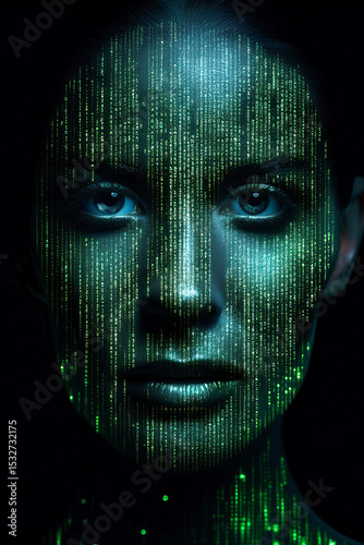 Data Stream Portrait 02