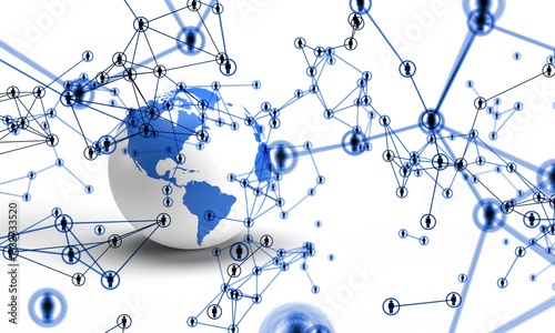 mondo, pianeta, network, relazioni, condivisione, persone, america