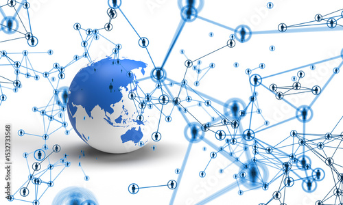 mondo, pianeta, network, relazioni, condivisione, persone, asia, cina, oriente