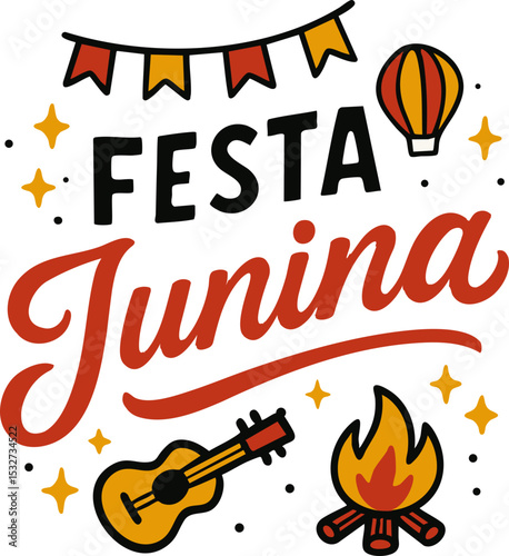 Letras Decorativas Festa Junina