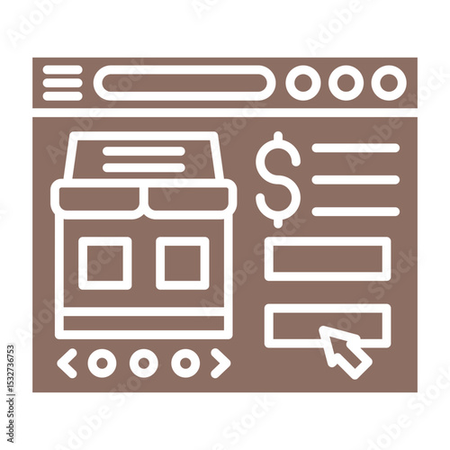 Online Store Icon