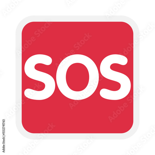 SOS Button Emoji
