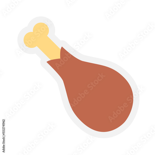 Poultry Leg Emoji