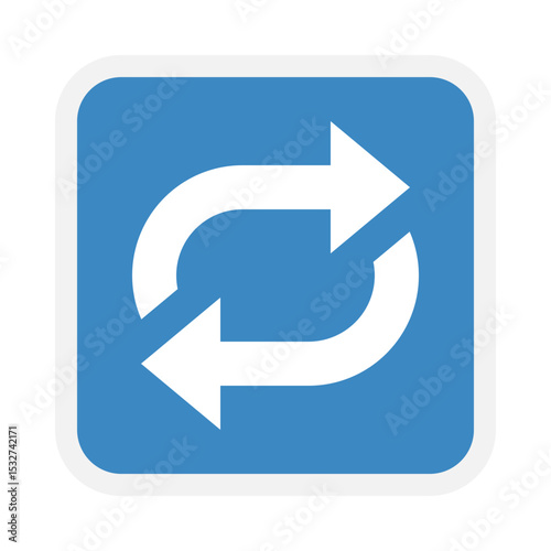 Clockwise Vertical Arrows Emoji