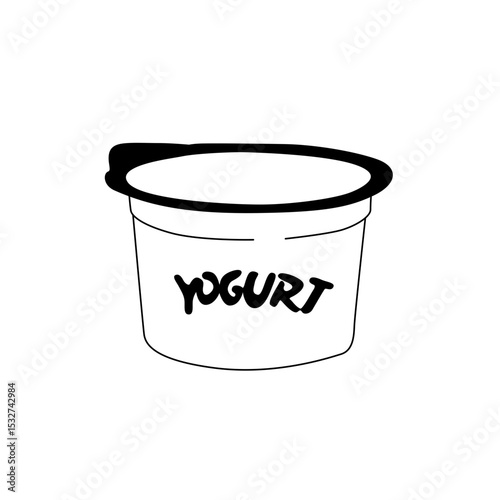 one line yogurt