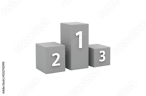 Cylindrical white display base