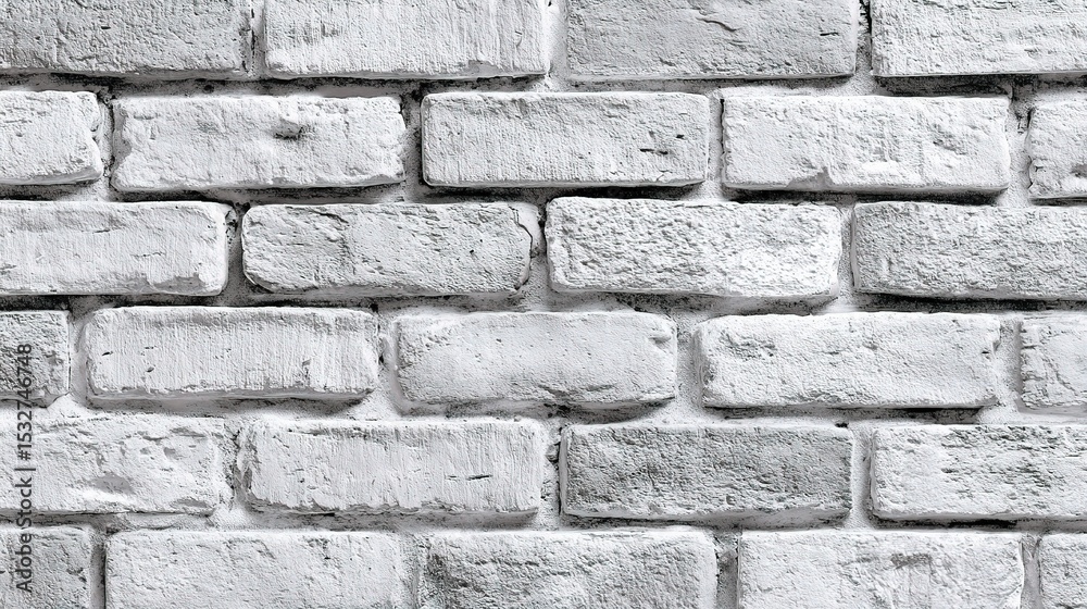 Fototapeta premium Pale Gray Brickwork Pattern with Contemporary Design Elements