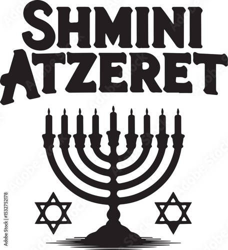 Shmini Atzeret T-shirt design, Jewish Seder Passover Set with Hebrew Text - "What has changed on this night"