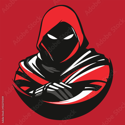 ninja mascot logo