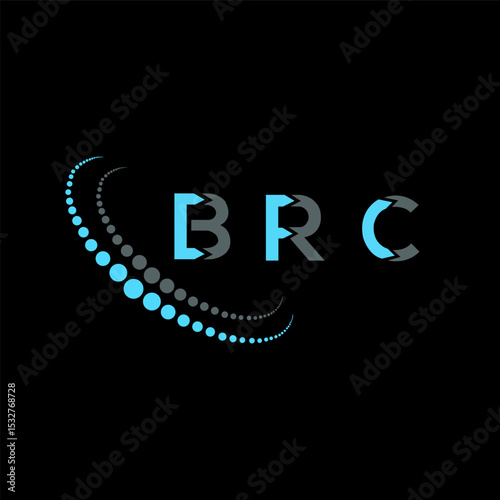 BRC letter logo abstract design. BRC unique design. BRC.