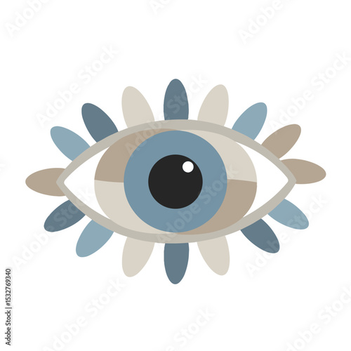 Stylized eye symbol representing awareness and intuition