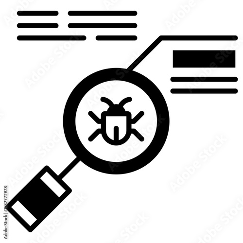 Virus Analysis Icon
