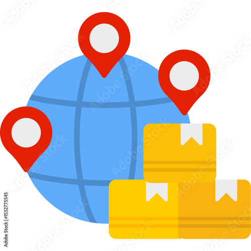Worldwide Shipping Icon
