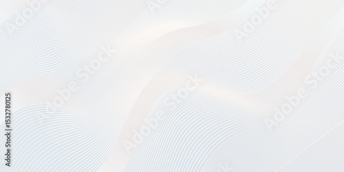 Premium background design with white line pattern (texture) in luxury pastel colour. Abstract horizontal vector template for business banner, formal backdrop,