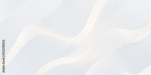 Premium background design with white line pattern (texture) in luxury pastel colour. Abstract horizontal vector template for business banner, formal backdrop,