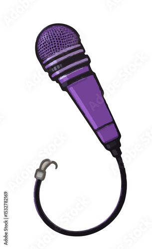 usb cable on white background