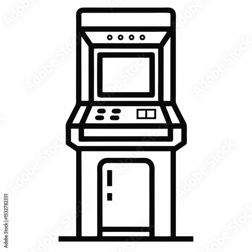 vector illustration of a cash register