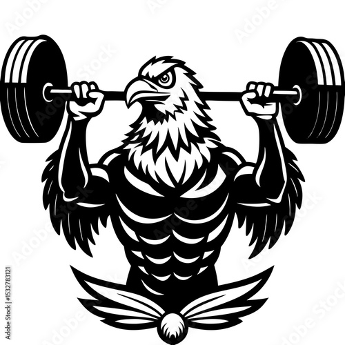 man lifting weights