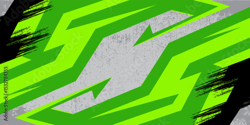 racing splatter green white background grunge for livery decal jersey wallpaper. Eps10