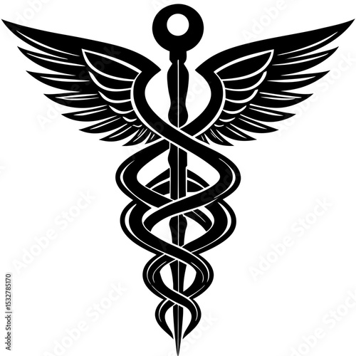 caduceus medical symbol