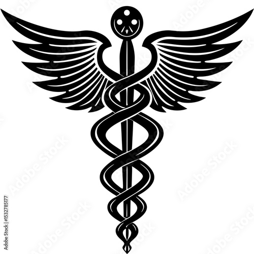 caduceus medical symbol