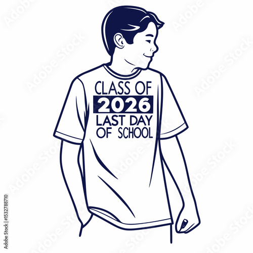  In My 2026 Senior Era T-shirt, Senior Class T-shirt, Graduate Shirt, Graduate Saying, High School Shirt, University T-shirt, Class of 2026, Last Day Of School, Cut File For Cricut And Silhouette, 
