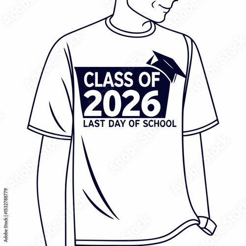  In My 2026 Senior Era T-shirt, Senior Class T-shirt, Graduate Shirt, Graduate Saying, High School Shirt, University T-shirt, Class of 2026, Last Day Of School, Cut File For Cricut And Silhouette, 