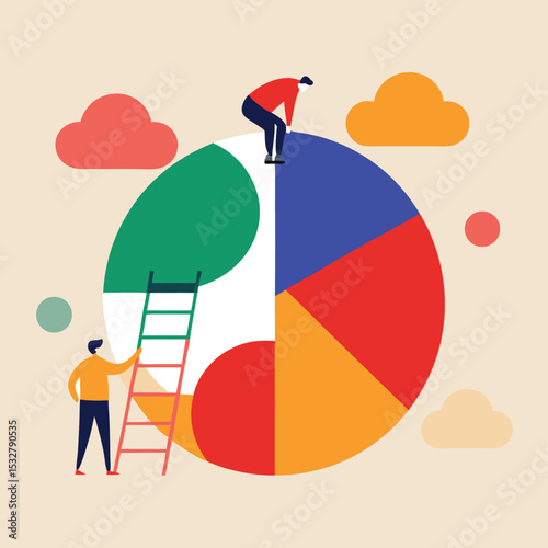 Collaborative Teamwork Achieving Business Goals Together