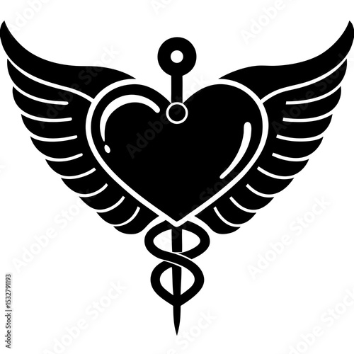 caduceus medical symbol